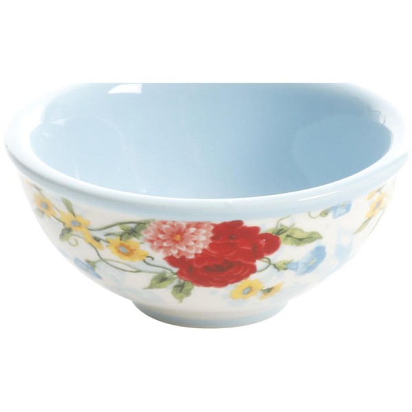 Sweet Rose Ceramic 3.12-inch Dip Bowl