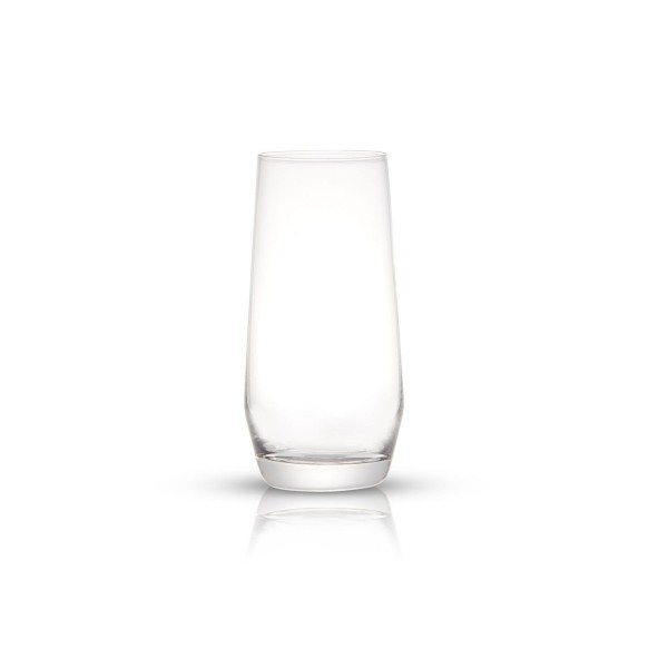 Classic Crystal Highball Glasses, Set of 4