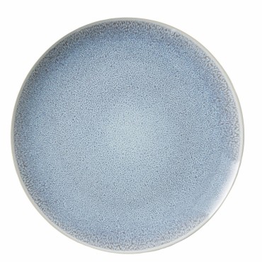Blue Round Stoneware...