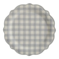 Gray Gingham Round 1...