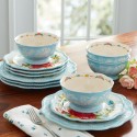 Sweet Rose 12-Piece Dinnerware Set