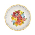 Floral Medley Assorted Ceramic 7.5-inch Bowls, 3-Pack