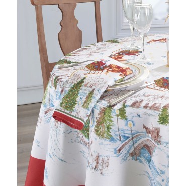 Santa's Snowy Sleigh...