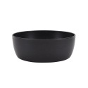 Black 38-Ounce Eco-Friendly Recycled Plastic Dinner Bowl