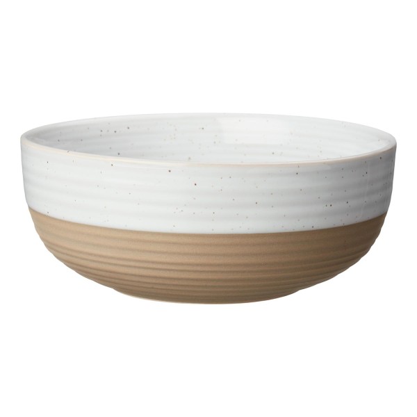 Stoneware Cereal Bowl, White Speckled