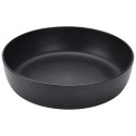 43-Ounce Plastic Round Dinner Bowl, Solid Black