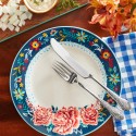 Keepsake Floral Stoneware Dinner Plate