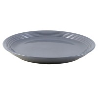 Round Stoneware Gray...