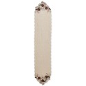 Berry Pinecone Cutwork Runner, 14