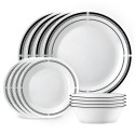 12-pc Dinnerware Set, Serves 4