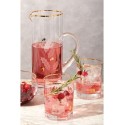 Holiday Gold Double Old Fashioned 4-piece Glass Set