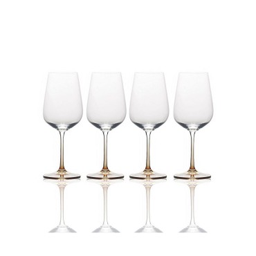 Amber White Wine Gla...