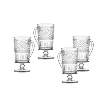 Footed Mug, Set of 4...